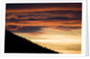 Sunset Above Tenakee Inlet in Alaska by Anonymous