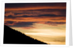 Sunset Above Tenakee Inlet in Alaska by Anonymous