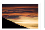 Sunset Above Tenakee Inlet in Alaska by Anonymous