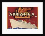 Adriatica Luggage Label by Anonymous
