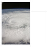 Hurricane Ike Over Cuba by Anonymous