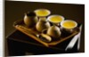 Oolong Tea Served with Japanese Tea Set by Anonymous