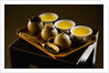 Oolong Tea Served with Japanese Tea Set by Anonymous