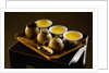 Oolong Tea Served with Japanese Tea Set by Anonymous