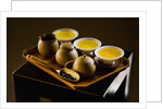 Oolong Tea Served with Japanese Tea Set by Anonymous