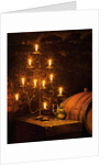 Wine Cellar in Bavarian Castle by Anonymous