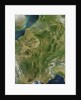 Central France and Western Europe on a Rare Clear Day by Anonymous