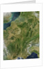 Central France and Western Europe on a Rare Clear Day by Anonymous