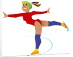 Figure Skater by Anonymous