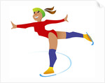 Figure Skater by Anonymous