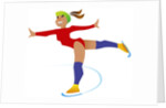 Figure Skater by Anonymous