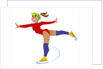 Figure Skater by Anonymous