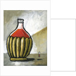 Wine flask and test tube by Anonymous