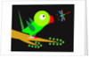 Parrot and dragonfly by Anonymous