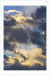 Dark Clouds in Evening Sky by Anonymous