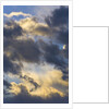 Dark Clouds in Evening Sky by Anonymous