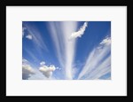 Lenticular and Cumulus Clouds by Anonymous