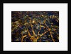 Aerial View of London at Night by Anonymous