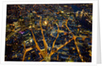 Aerial View of London at Night by Anonymous