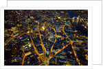 Aerial View of London at Night by Anonymous