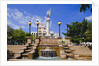 Fountain and Monument in Plaza de Colon by Anonymous