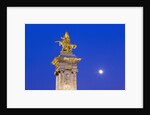 Gilded Statue of Fame and Pegasus on Pont Alexandre-III by Anonymous
