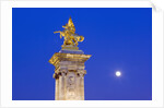 Gilded Statue of Fame and Pegasus on Pont Alexandre-III by Anonymous