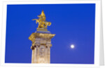 Gilded Statue of Fame and Pegasus on Pont Alexandre-III by Anonymous