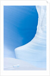 Blue Cave in Iceberg Sculpted by Waves by Anonymous