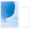 Blue Cave in Iceberg Sculpted by Waves by Anonymous