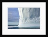 Massive Tabular Iceberg Sculpted by Waves by Anonymous