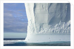 Massive Tabular Iceberg Sculpted by Waves by Anonymous