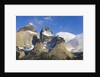 Rugged and Misty Cuernos del Paine Peaks by Anonymous