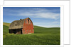 Red Barn in Palouse Country by Anonymous