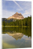 Tre Cime di Lavaredo Reflected on Lago dei Cirmoli by Anonymous