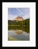 Tre Cime di Lavaredo Reflected on Lago dei Cirmoli by Anonymous