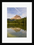 Tre Cime di Lavaredo Reflected on Lago dei Cirmoli by Anonymous