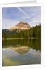 Tre Cime di Lavaredo Reflected on Lago dei Cirmoli by Anonymous