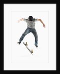 Young Skateboarder Doing Trick by Anonymous