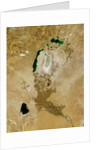 Low Earth Orbit View of the Aral Sea by Anonymous