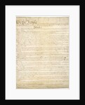 Constitution of the United States by Anonymous