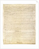 Page Three of the Constitution of the United States by Anonymous