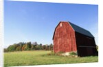 Barn in a field by Anonymous