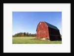 Barn in a field by Anonymous