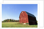 Barn in a field by Anonymous