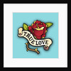 True Love Rose Tattoo by Anonymous