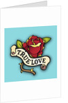 True Love Rose Tattoo by Anonymous