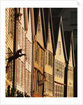 Row of Wooden Houses in Bryggen by Anonymous