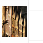 Row of Wooden Houses in Bryggen by Anonymous