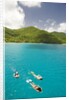 Snorkeling in Hawksnest Bay at St. John Island by Anonymous